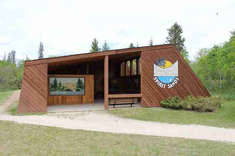 Visitor Center at Spruce Woods