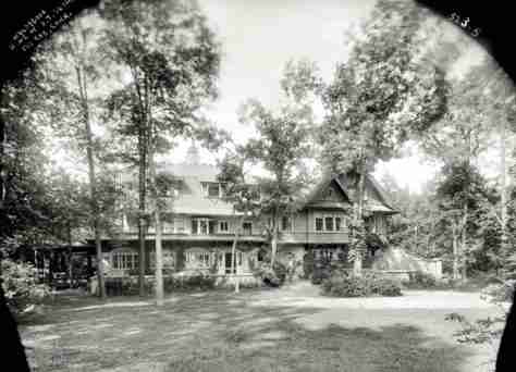 Ernest Thompson Seton House Cos Cob, CT (B&W)