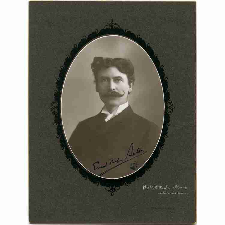 Ernest Thompson Seton Portrait in Oval Frame