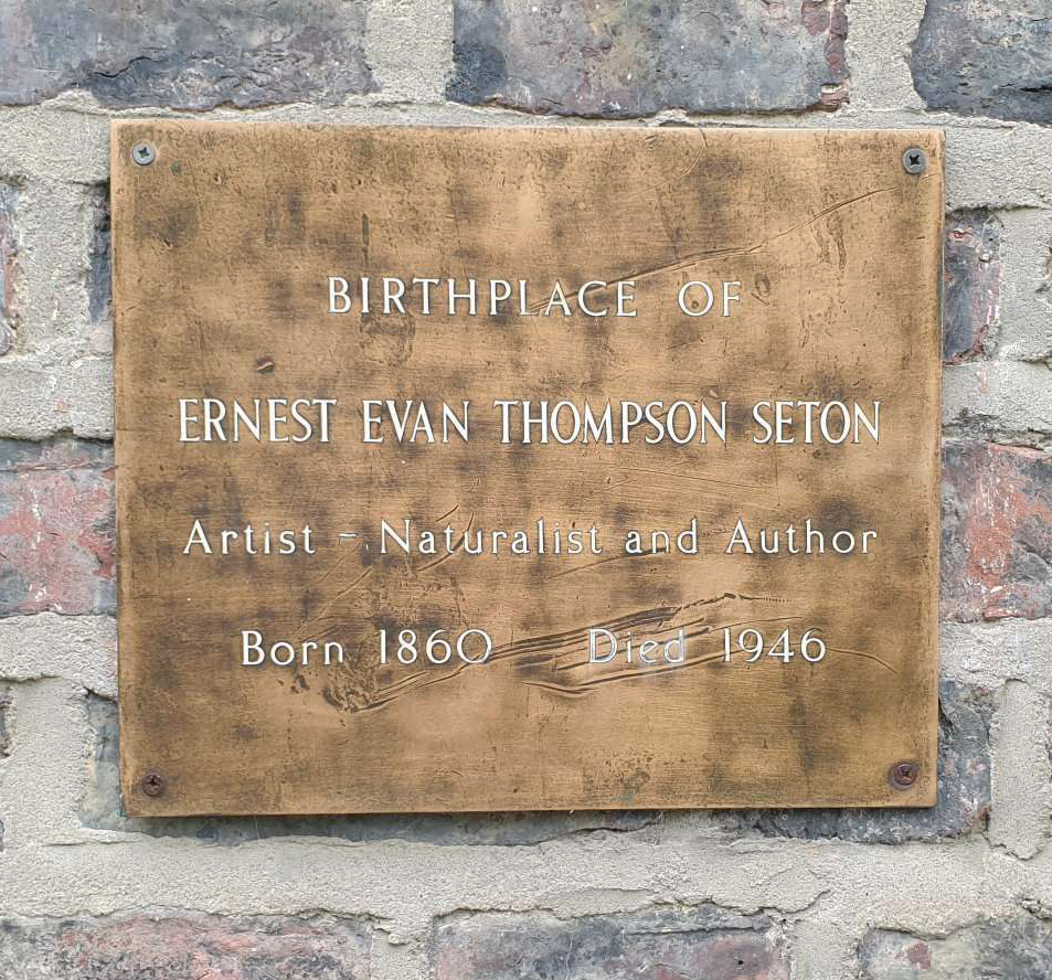 Seton House Plaque