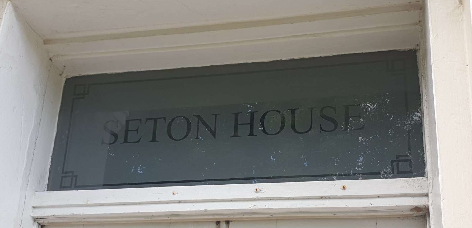 Seton House Sign