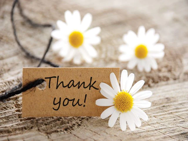 Thank You - Flowers